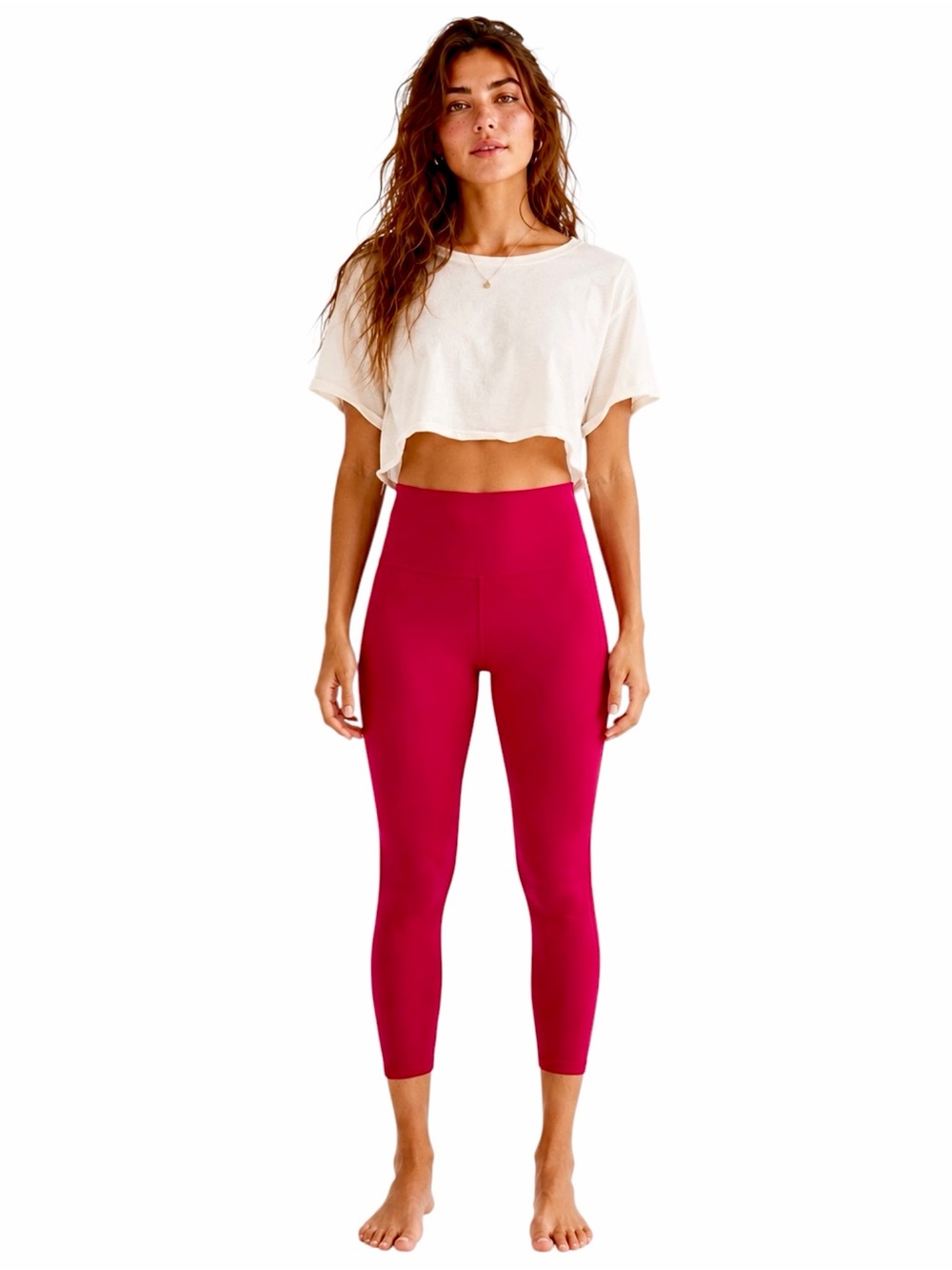 Lululemon – Leggings – Align High-Rise Pant with Pockets 25” – Ruby Red – Sz. 4